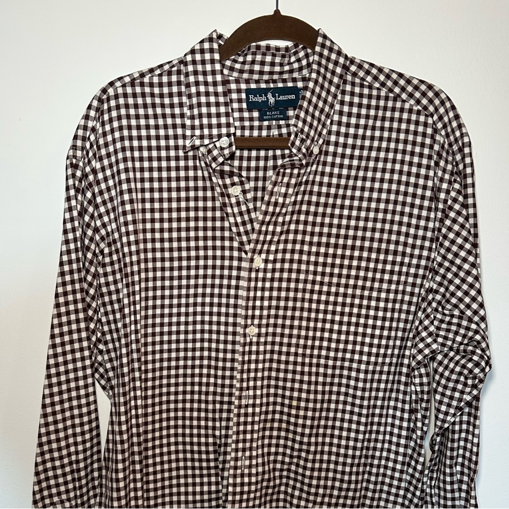 Vintage Ralph Lauren Gingham Button Down